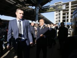 Vitali Klitschko and Alexey Krivopishin