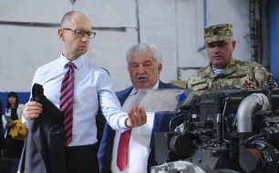 Arseniy Yatsenyuk and Aleksandr Shvets
