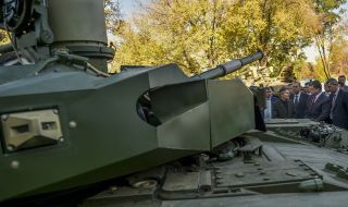 Petr Poroshenko at the plant