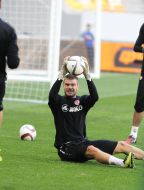 Open training of Macedonia national football team