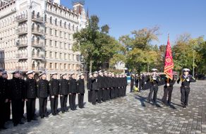 Students of naval Lyceum named Nakhimov