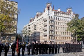Students of naval Lyceum named Nakhimov