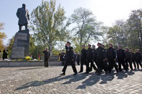 Students of naval Lyceum named Nakhimov