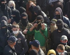 Clashes at Parliament