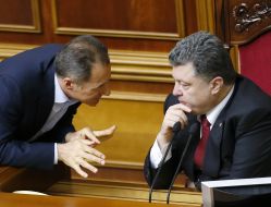 Petr Poroshenko and Nikolay Rudkovskiy
