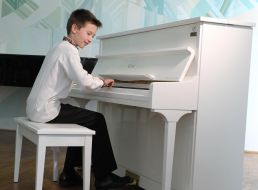 Students of music boarding school