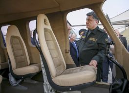Petr Poroshenko at "Motor Sich"