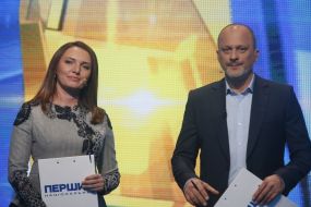 Zurab Alasaniya and Miroslava Gongadze