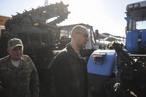 Working visit of Arseniy Yatsenyuk in Kharkiv region