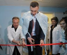 Юрій Гладуш та Віталій Кличко