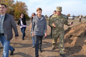 Marina Poroshenko and Aleksandr Golodnyuk