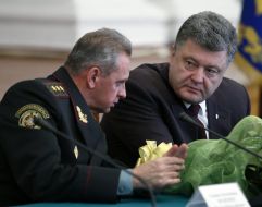 Victor Muzhenko,  Petro Poroshenko