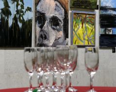 Pre-exhibition of contemporary art 