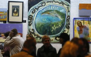 Pre-exhibition of contemporary art