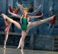 A scene from the ballet "Romeo and Juliet"