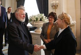 Встреча Юлии Тимошенко с делегацией ЕНП