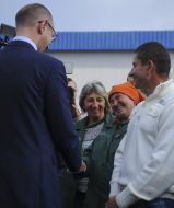 Arseniy Yatsenyuk on "NIBULON"