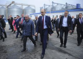 Арсеній Яценюк на СП "Нібулон"