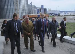 Арсеній Яценюк на СП "Нібулон"