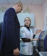 Арсеній Яценюк на СП "Нібулон"