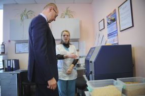 Арсеній Яценюк на СП "Нібулон"