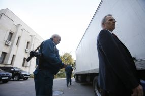 Церемония передачи избирательных бюллетеней