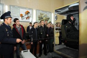 Simulator for pilot training BTR 4 "Bucephalus"