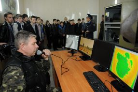 Simulator for pilot training BTR 4 "Bucephalus"