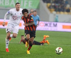 Luiz Adriano and Vitaly Pryndeta