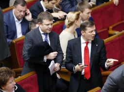Oleg Lyashko and Konstantin Zhevago