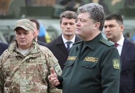 Petr Poroshenko and Viktor Nazarenko