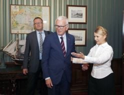 Юлия Тимошенко и Ганс-Герт Пёттеринг