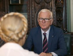 Юлия Тимошенко и Ганс-Герт Пёттеринг