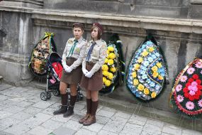 Церемонія прощання з Віктором Гурняком