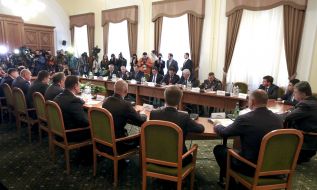 Meeting of Poroshenko with law enforcement agencies
