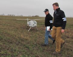 Test of unmanned aerial vehicles
