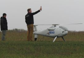 Test of unmanned aerial vehicles