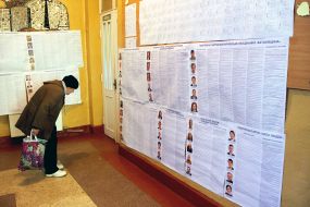 Voting in parliamentary elections 2014