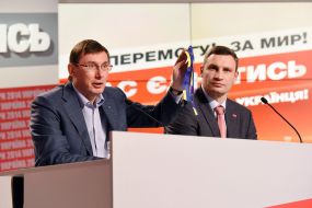 Yuriy Lutsenko and Vitali Klitschko
