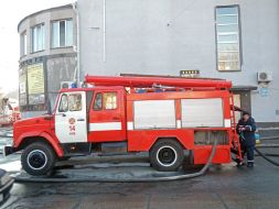 The oldest Kiev cinema "Zhovten" was set on fire