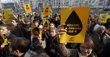 Rally in support of the cinema "October"