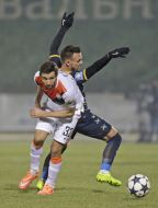 Playing moment of match