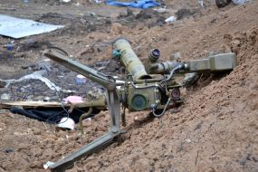 Ukrainian army checkpoint