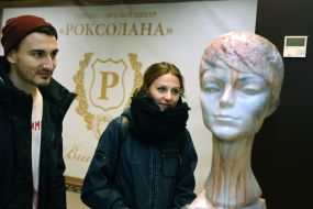 Exhibition of sculptures of Taras Popovich "Dialogue"