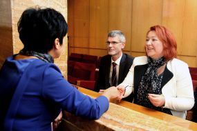 Andrea Bochkor and Laszlo Vida