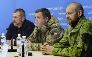 Юрий Береза, Семен Семенченко и Андрей Тетерук