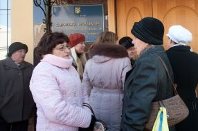 Picketing military prosecution of Zaporozhye region