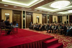 Meeting of Vladimir Groisman and Dmitry Shimkiva with members of the EBA