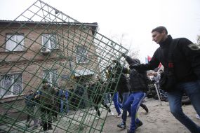 Picketing utility company "Kievtransparkservis"