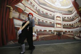 3D painting in Kiev underground